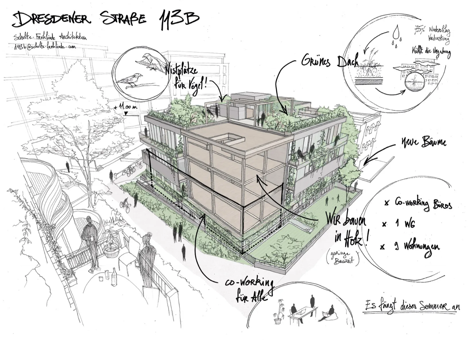 Architectural sketch